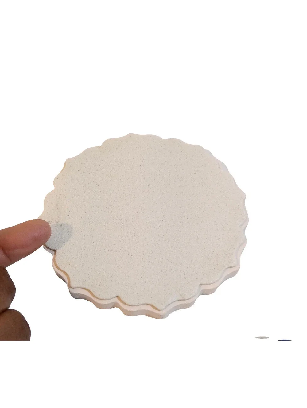 Ceramic Tile Coasters Vintage Floral Cottagecore Set Of 4 Boho Decor New/Other